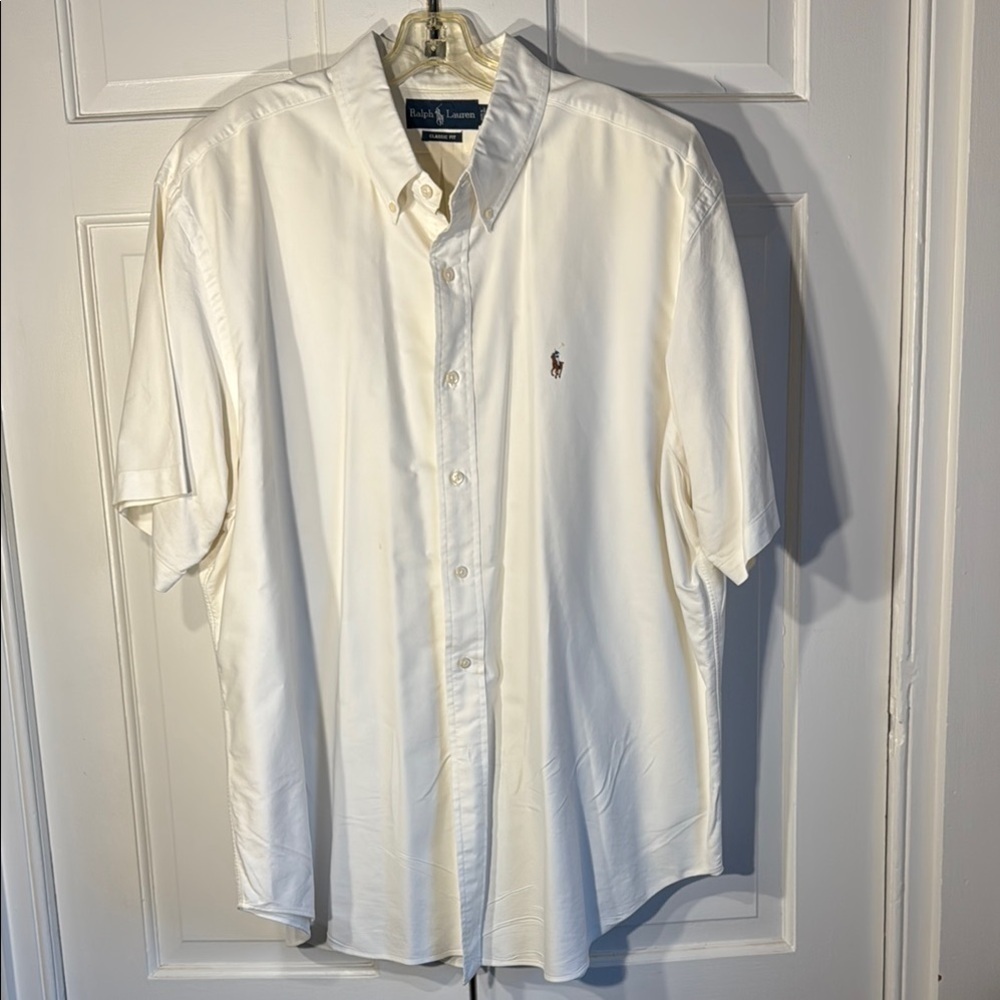 Polo by Ralph Lauren Cream Casual Button Down Shirt